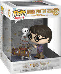 Funko Pop Deluxe Harry Potter Anniversary Harry Pushing Trolley - novo