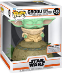 Funko Pop Deluxe Star Wars The Mandalorian Grogu Using the Force - nov