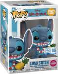 Funko Pop Disney Lilo in Stitch Luau Stitch Flocked - novo
