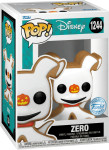 Funko Pop Disney Nightmare Before Christmas Zero Gingerbread - novo