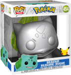 Funko Pop figura Games Pokemon Bulbasaur 25 cm srebrna metalik - novo