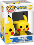 Funko Pop Games Pokemon Pikachu Sitting - novo