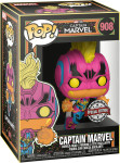 Funko Pop Marvel Captain Marvel Blacklight - novo