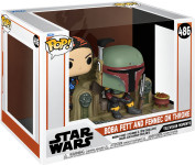 Funko Pop Moment Boba Fett & Fennec Shand on Throne - novo
