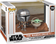 Funko Pop Moment Mandalorian Mandalorian & The Child - novo
