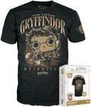 Funko Pop Tee Harry Potter Quidditch Harry - novo