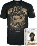 Funko Pop Tee Harry Potter Quidditch Harry - novo