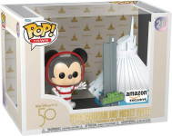 Funko Pop Town Disney Space Mountain with Mickey Mouse - novo