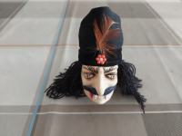 GLAVA GROFA DRAKULE,DRACULE,ROMUNSKI VLADAR VLADIMIR TEPES,KERAMIKA