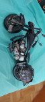 Harley Davidson black chopper model handmade 28 cm kovinski.