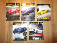 Hot Wheels Premium, Car culture 2025, Timeless Icons, celoten set