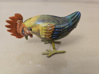 Igrača: petelin pločevinasti kovinski vintage