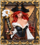 League of Legends Miss Fortune The Bounty Hunter zbirateljski kip v ok