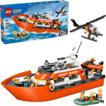 LEGO City Coast Guard Rescue Boat & Helicopter številka 60504 - novo