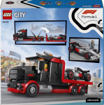 LEGO City F1 Razstavni tovornjak z dirkalnikom Audi F1 številka 60493