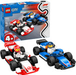 LEGO City F1 Williams Racing & Haas F1 Race Cars številka 60464 - novo