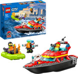LEGO City Fire Rescue Boat številka 60373 - novo