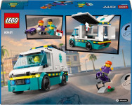LEGO City Reševalno vozilo številka 60451 - novo