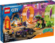 LEGO City Stuntz Kaskaderska arena z dvojnim lupingom številka 60339 -
