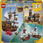 LEGO Creator 3 v 1 Ikonična gusarska ladja številka 31387 - novo