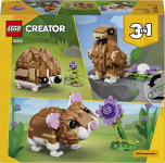 LEGO Creator 3 v 1 Prisrčen hrček s cvetom številka 31376 - novo