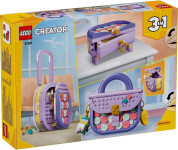 LEGO Creator 3 v 1 Umetniška modna torba s prostorom za shranjevanje š