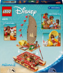 LEGO Disney Moana 2 Moanin pustolovski kanu številka 43270 - novo