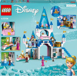 LEGO Disney Princess Grad Pepelke in princa na belem konju številka 43