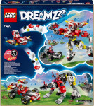 LEGO DREAMZzz Cooperjev robot tiger in Zerov Hot Rod avto številka 714