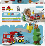 LEGO DUPLO Gasilski avto s cevjo in gasilcem številka 10473 - novo