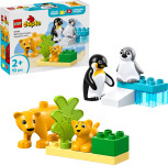 LEGO DUPLO Town Wild Animal Families Penguins & Lions številka 10442 -