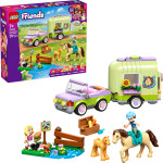 LEGO Friends Horse & Baby Foal Trailer številka 42695 - novo