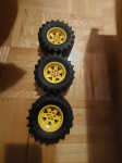 Lego kolesa 107x44R, 3 kosi
