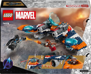 LEGO Marvel Rocketov Warbird proti Ronanu številka 76278 - novo