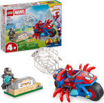 LEGO Marvel Spidey na motorju proti Rhinu številka 11206 - novo