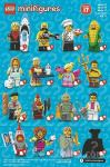 LEGO - Minifigures / minifigure, kompletna 17. serija