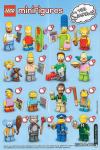 LEGO - Minifigures / minifigure Simpsons, kompletna serija