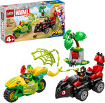 LEGO Spidey Spin and Electro Dinosaur Vehicle Chase številka 11198 - n