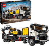 LEGO Technic Volvo FMX Truck & EC230 Electric Excavator številka 42175