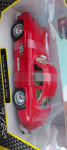 MERCEDES-BENZ SL300(1954) Burago 1:24 nov še v škatli rdeča in srebrna
