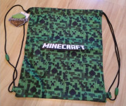 MINECRAFT nahrbtnik torba NOVO