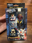 Mobile Suit Gundam Seed SD Yutaka 2002 x5 Finger Puppet (redka igrača)