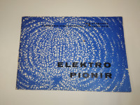 Navodila Elektro Pionir Mehanotehnika 1966