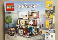 Navodila LEGO® CREATOR 31097 Townhouse Pet Shop & Cafe 3v1 - NOVO