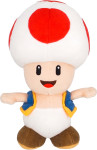 Nintendo plišasti Red Toad iz Super Mario sveta 20cm visok - novo
