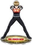 One Punch Man Genos akrilna figura 10cm - novo