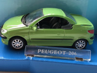 Peugeot 206 - 1:43 - Cararama, kabriolet