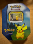 Pokémon GO Pikachu tin škatla – original zapakirana
