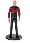 Star Trek Bendyfigs Jean Luc Picard figurica Noble Collection - novo