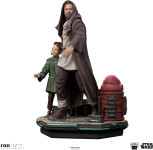 Star Wars Obi-Wan in Young Leia zbirateljski kip 20cm - novo